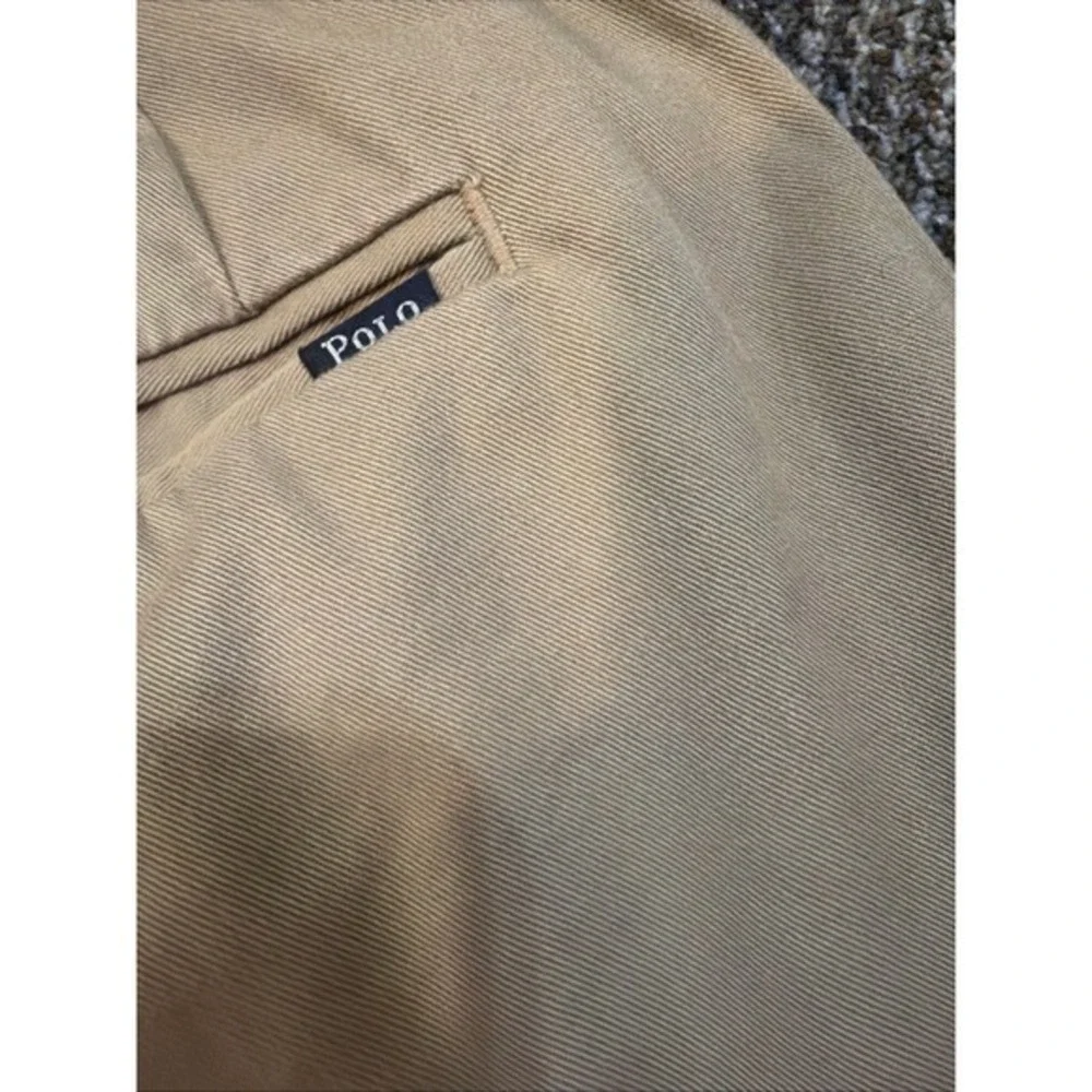 Polo‎ Ralph Lauren M Chino Pants Khaki Size 38x31 Classic Fit Casual Cotton 5057